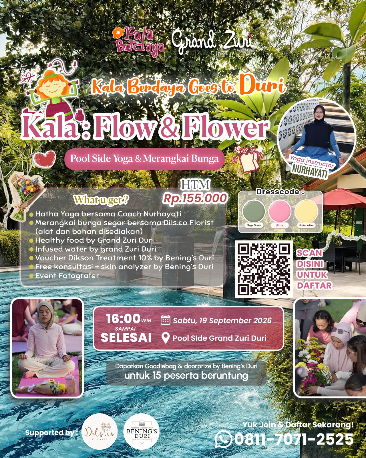 Poster Kala : Flow & Flower