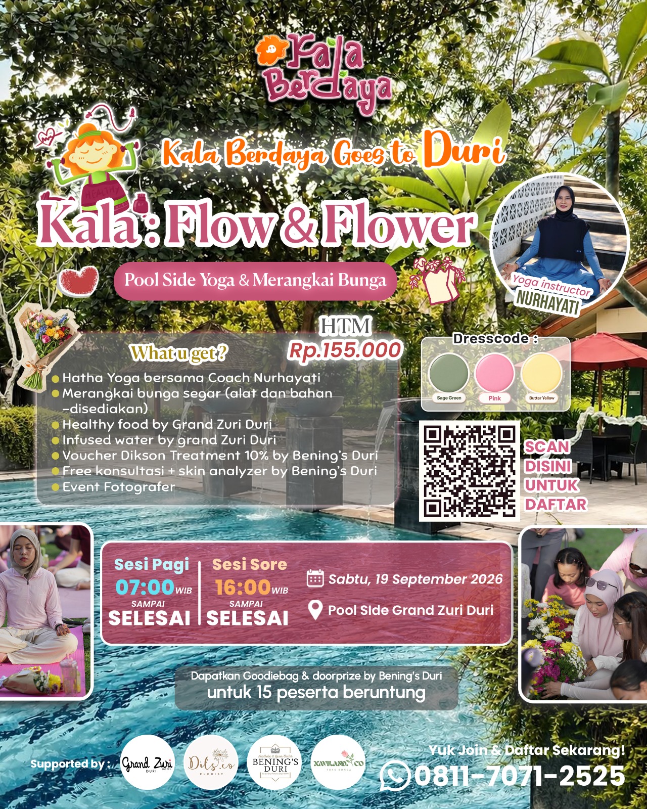 Poster Kala: Flow & Flower Morning Session